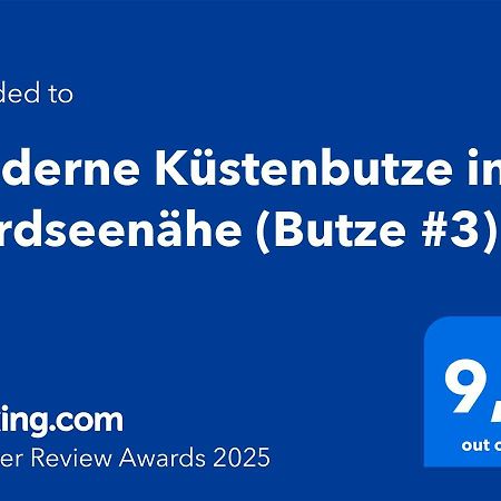 Moderne Kuestenbutze In Nordseenaehe Mildstedt Dış mekan fotoğraf